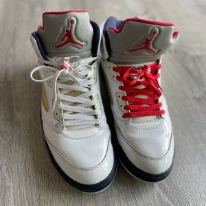 Air Jordan 5 Retro “Olympic” 136027-103. Size 12.